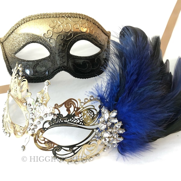 Masquerade Mask for Couples Etsy UK