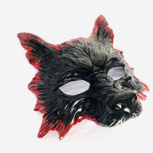 Bloody halloween mask mens werewolf mask Halloween wolf masquerade werewolf costume mask wolf mask, animal halloween mask