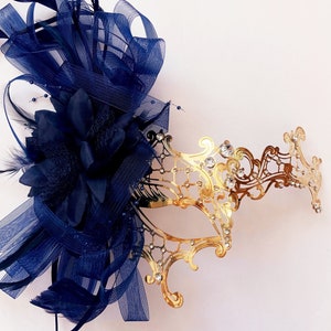 Feather Mask Women masquerade mask, Gold Masquerade Ball Mask women, Party Masks, Bridal Mask Weddings