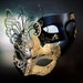 His and Hers Black Phantom Pair of Male and Female Couples Masquerade Masks