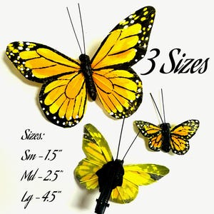 Butterfly Hair clip Monarch Butterflies hairpiece feather butterfly handmade hair clip Butterfly Accessories SOLD INDIVIDUALLY