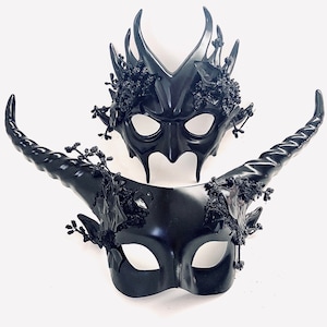 Gehörnte Fabelwesen Paare Maskerade Halloween Maske