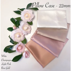 LUXURY SILK Pillowcase MULBERRY silk 22mm Grade 6A