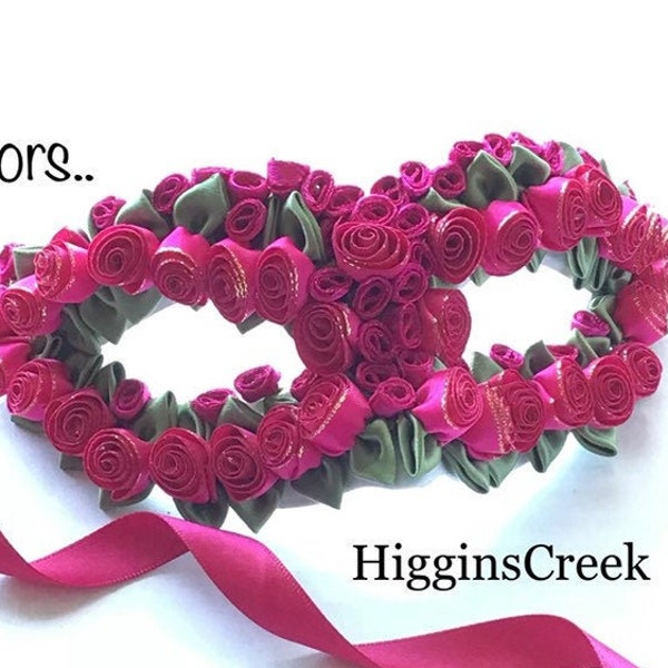 Floral Mask - Etsy