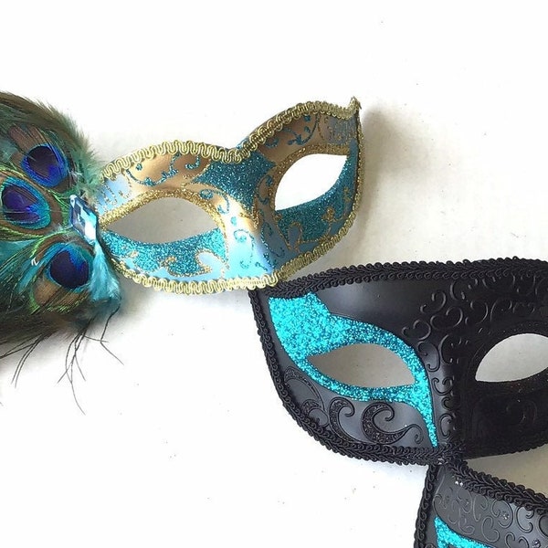 One Eye Masquerade Mask Etsy
