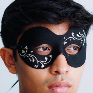 Black Gold Masquerade Mask Venetian Mens Mask Filigree Mask Masquerade Party Masks Ball Mask Prom Mens Mask Wedding Groom Mask