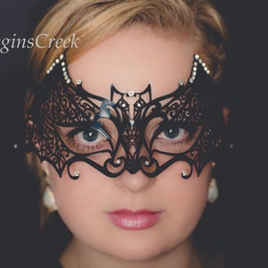 Masquerade Mask animal, Halloween Bat Costume Mask, Animal bat mask's Mask, Masquerade Glitter Bat Lace Masks