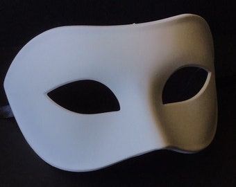 Maschere di carnevale fai da te - maschera bianca fai da te Base per maschera vuota - maschere di carnevale all'ingrosso Maschera di carnevale bianca per uomini donne bambini - maschera bianca vuota