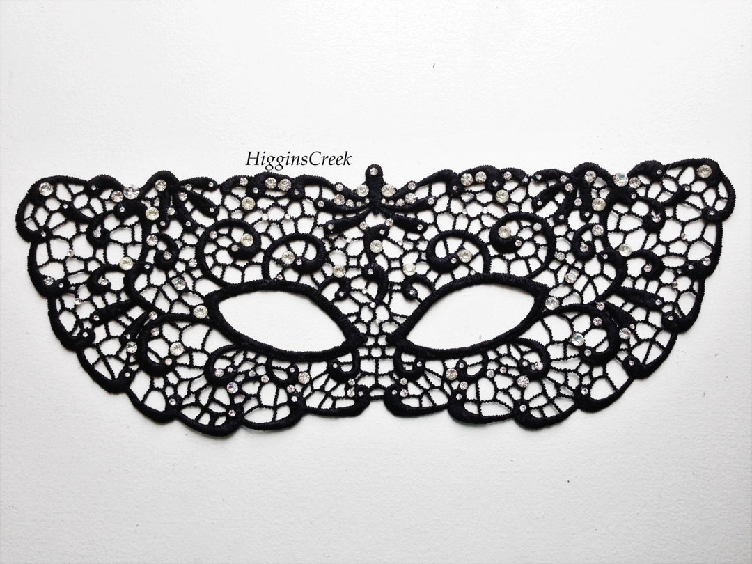 Sexy Lace Mask Phantom of the Opera Mask Masquerade Mask Mardi - Etsy