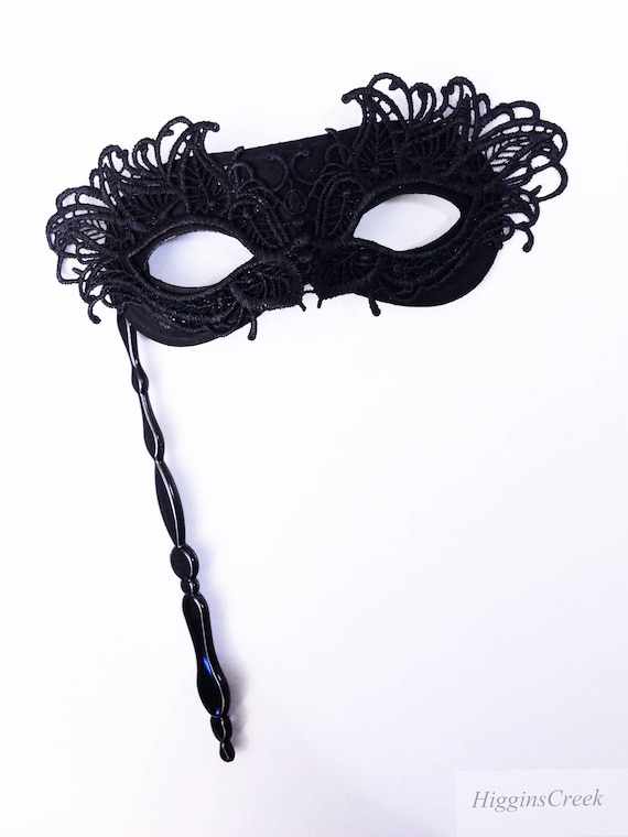 Paradox werknemer Bouwen Black Stick Maskerade Masker Halloween Masker vrouwen - Etsy Nederland