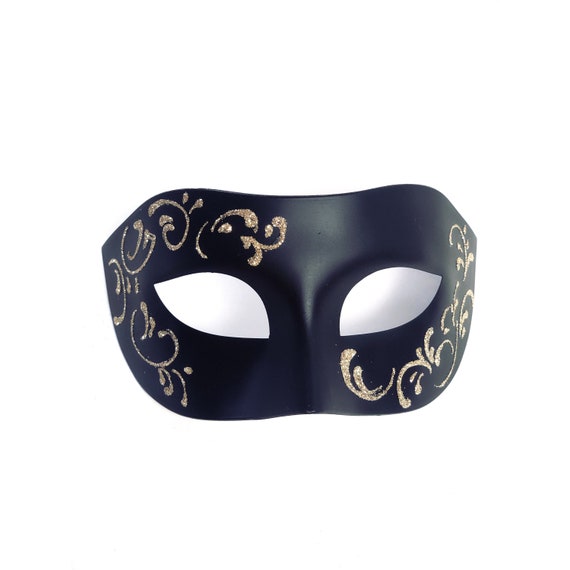 Black Mens Masquerade Mask Christmas Party Mask for Men Wedding Prom Party  Masks NYE Party Black Tie Masquerade Ball Masks -  Norway