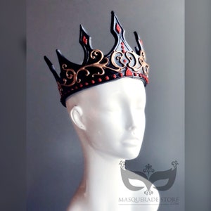 Cosplay Crown Kings Crown Halloween Crown Queen Crown image 3