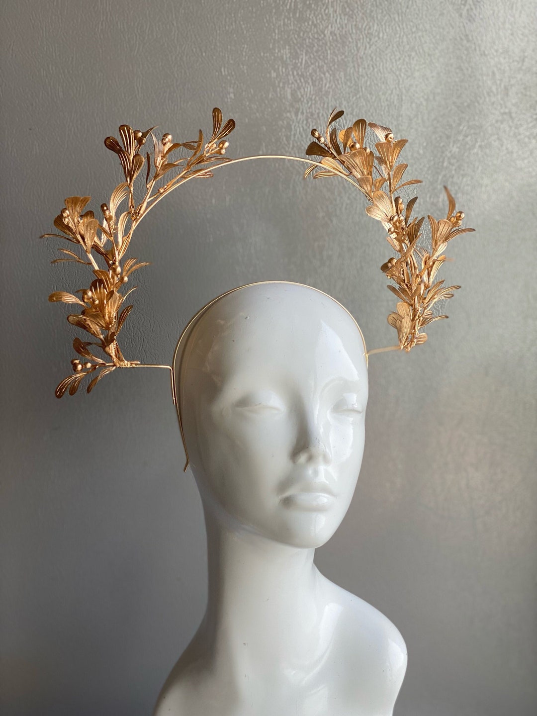 Toga Headdress Crown L Unisex Toga Headpiece L Goddess Crown L Laurel ...