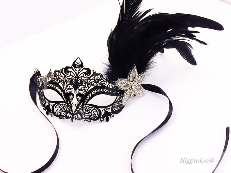 Black Feather Mask High Quality Elegant Black Masquerade Black Tie Event Masquerade Mask Women Accessories Masks Prosthetics Valresa Com Black Feather Mask High Quality Elegant Black Masquerade Black Tie Event Masquerade Mask Women Accessories Masks Prosthetics Valresa Com