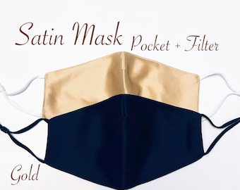 BULK face MASKS SALE black face mask wedding masks Bride and bridesmaid masks satin masks black masks