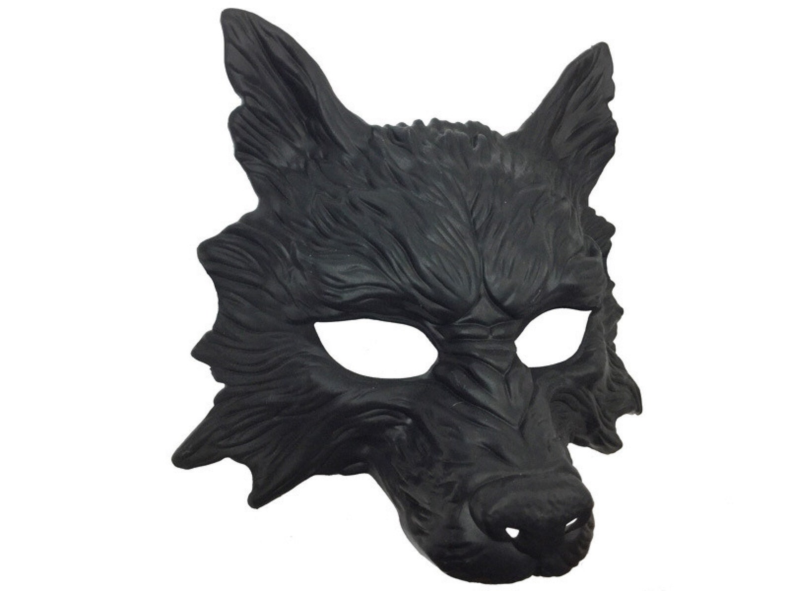 DIY White Wolf Masquerade Mask Base Easy to Paint Etsy