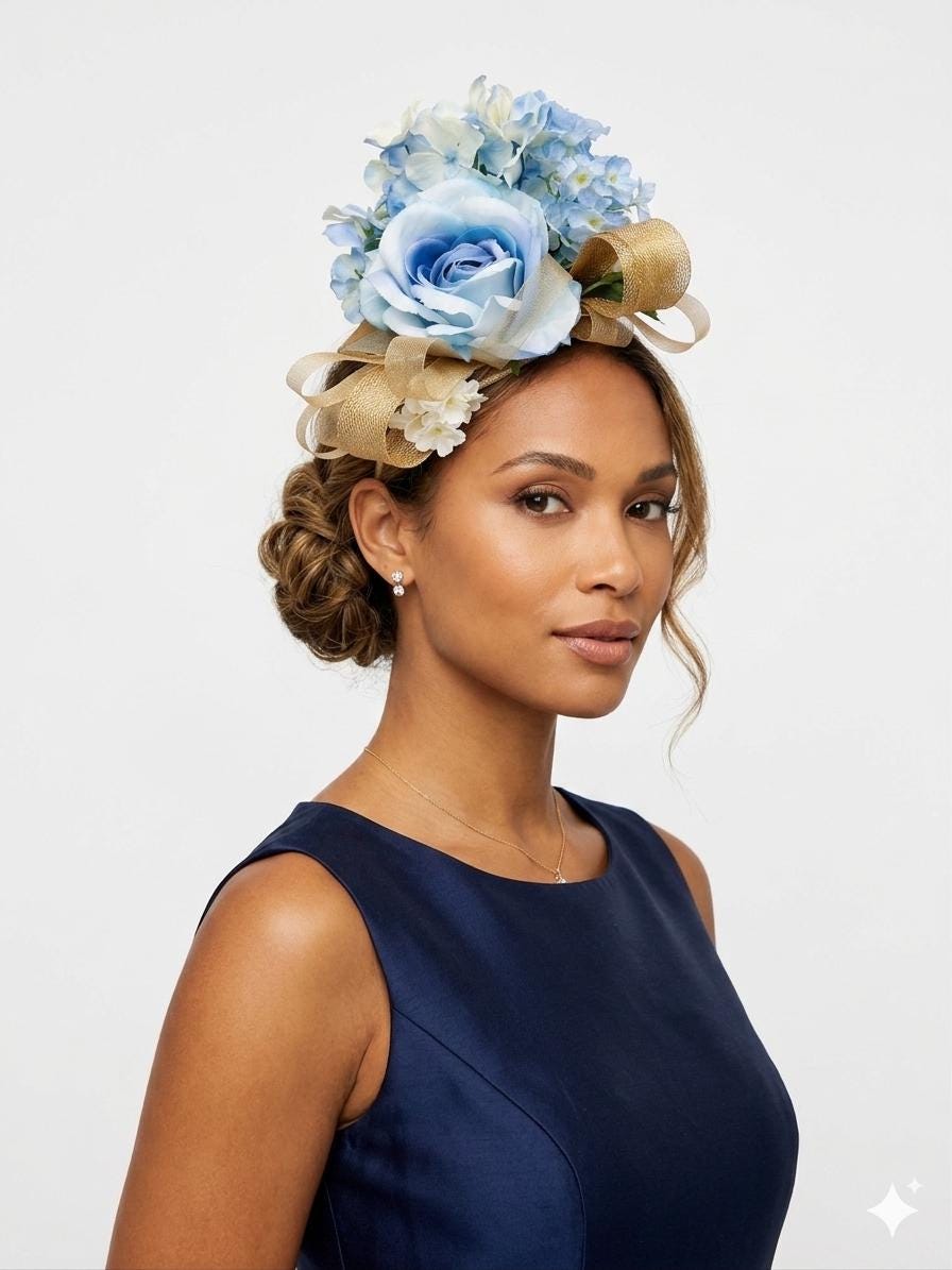 Peacock Kentucky Derby Hat - Etsy display picture 1