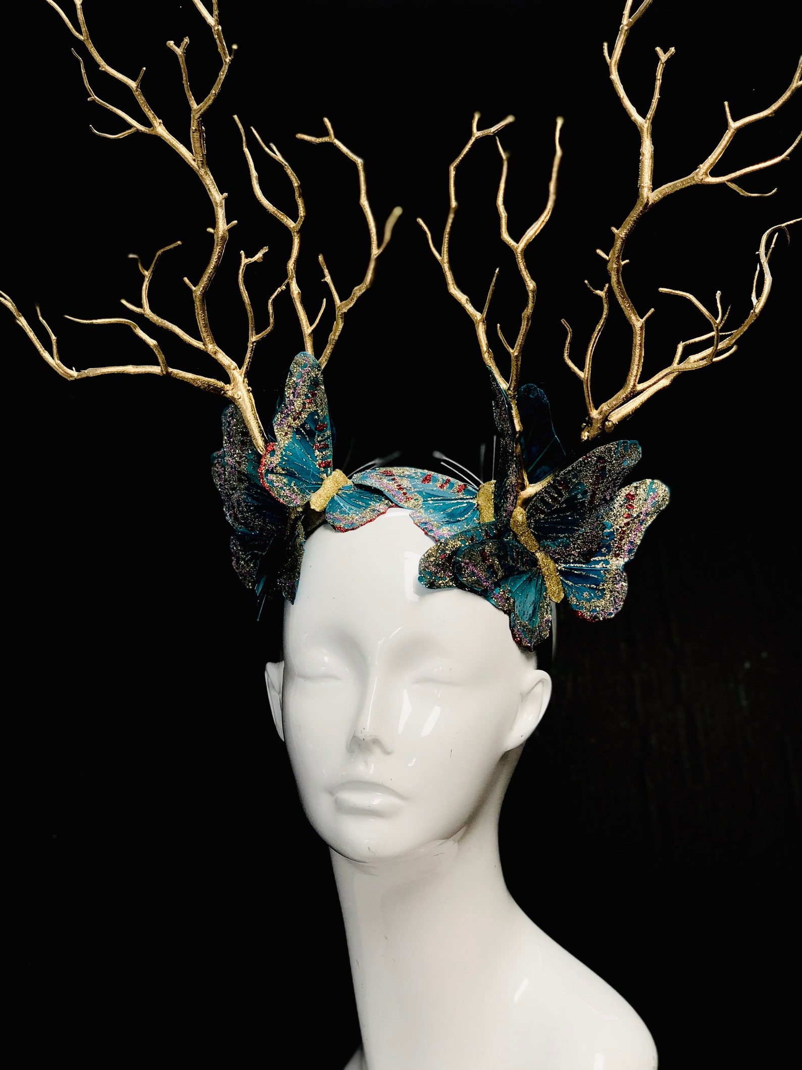 woodland fairy headpiece