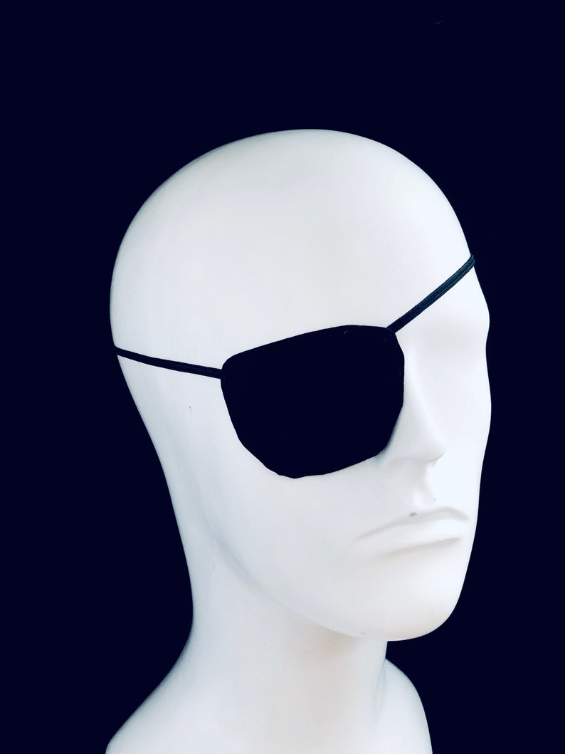 Simple Eye Patch CUSTOM SIZE Fabric Eyepatch 3 Layer Etsy