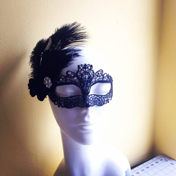 Mascara Veneciana Negra - Complementos Maty