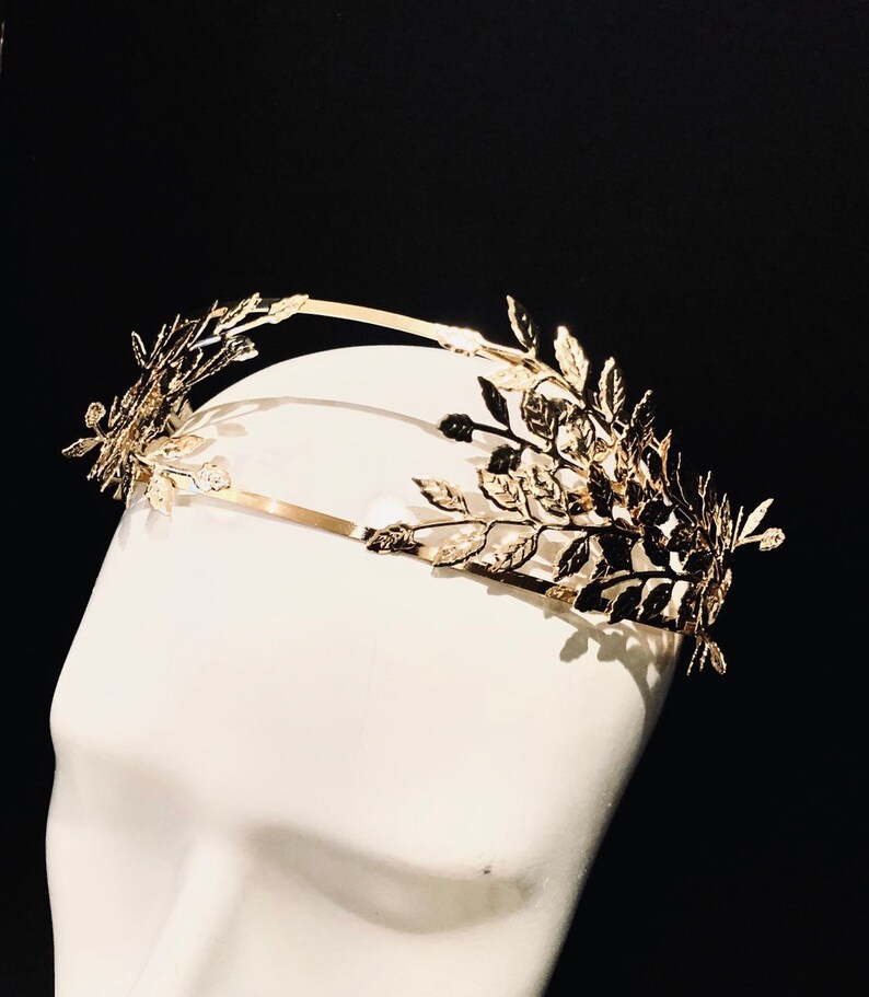 Toga Headdress Crown L Unisex Toga Headpiece L Goddess Crown L | Etsy