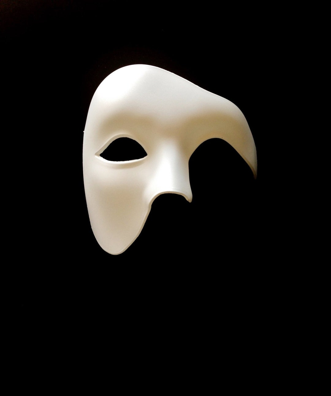 DIY Mens Masquerade Masks, White Opera Mens Mask for Masquerade Balls ...