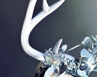 Bandeau Cornes De Cerf Halloween - Accessoire Déguisement, Fête, Cosplay - Paire De Cornes En Plastique