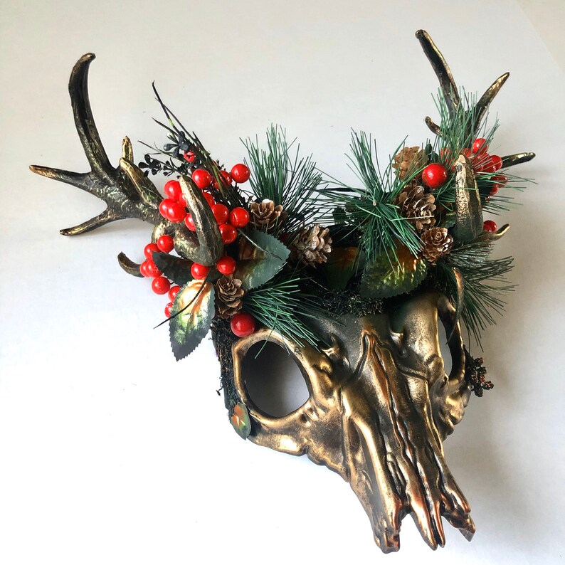 Ram Horn Priestess Headdress Pagan Ritual Forest Woodland - Etsy