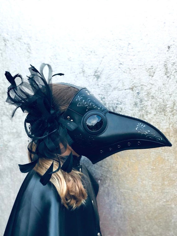 Mascara Médico De La Peste Negra O Plaga- Halloween, Cosplay