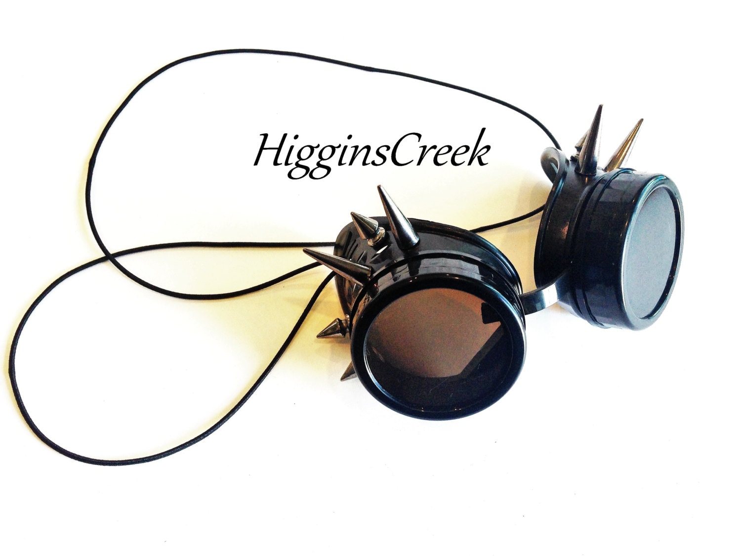 Spiked Steampunk Eye Goggles Steampunk Goggles With Spikes Etsy