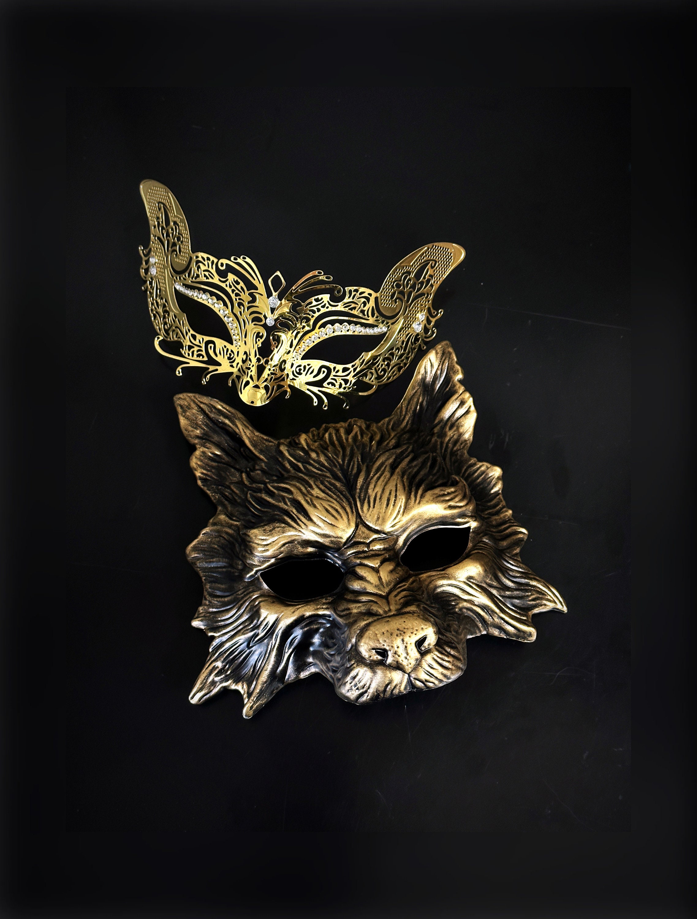 Custom Butterfly Venetian Masquerade Mask