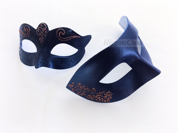 Mens Masquerade Mask Mens Masquerade Ball Black Tie Etsy