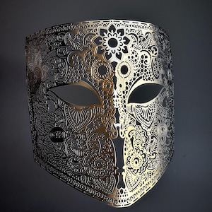 Bauta Mask Black - Etsy