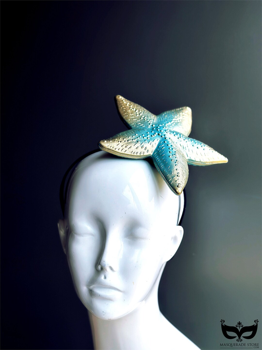 Star Fish Shell Hat Sea Creature Fascinator Hat, Starfish Fascinator, Seafood Festival - Etsy