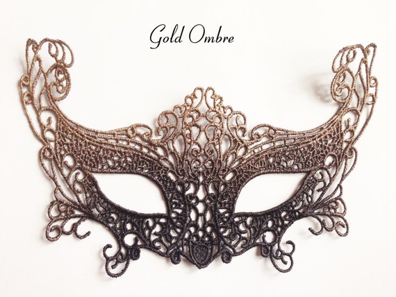 Black Mens Unisex Filigree Light Metal Mardi Gras Venetian Masquerade Mask