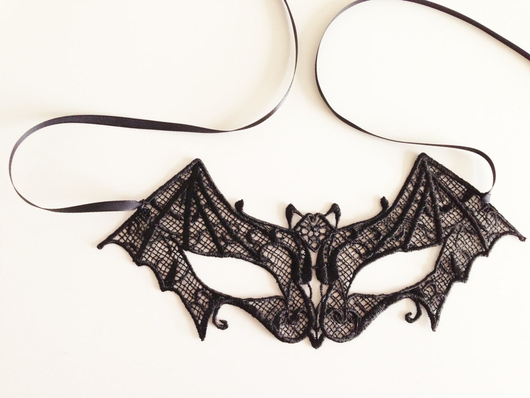 Halloween Bat Girl Mask Bat Costume Mask for Women & Children Etsy