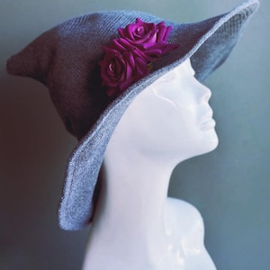 Sombrero de bruja de Halloween - Sombrero de bruja de cosplay