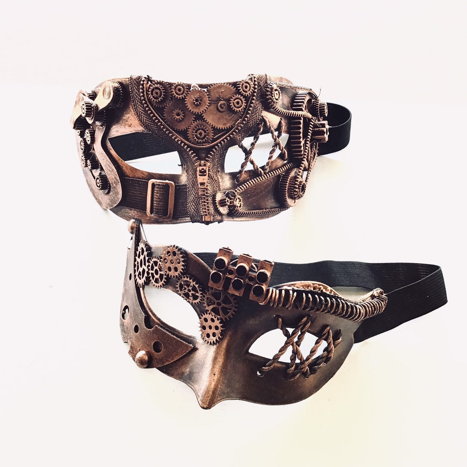 Steampunk Masquerade Masks Couple Cosplay Masks pic image