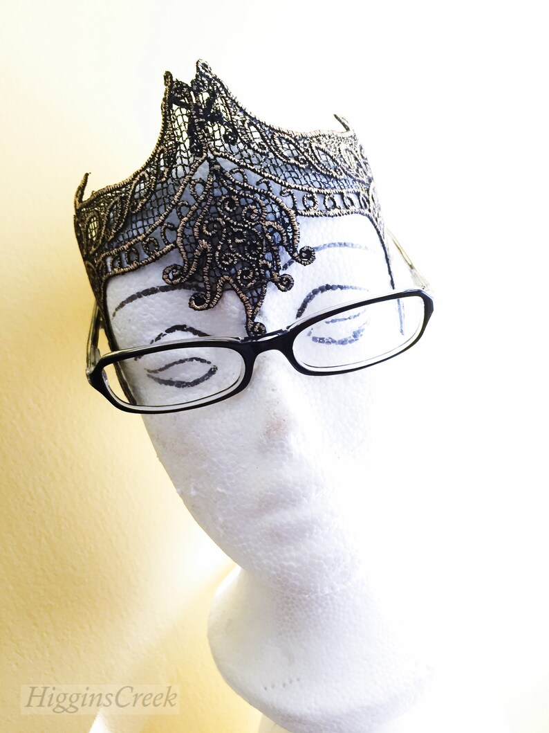 Mask Eye Glass masquerade Masks Warrior headpiece for Eyeglass Wearers