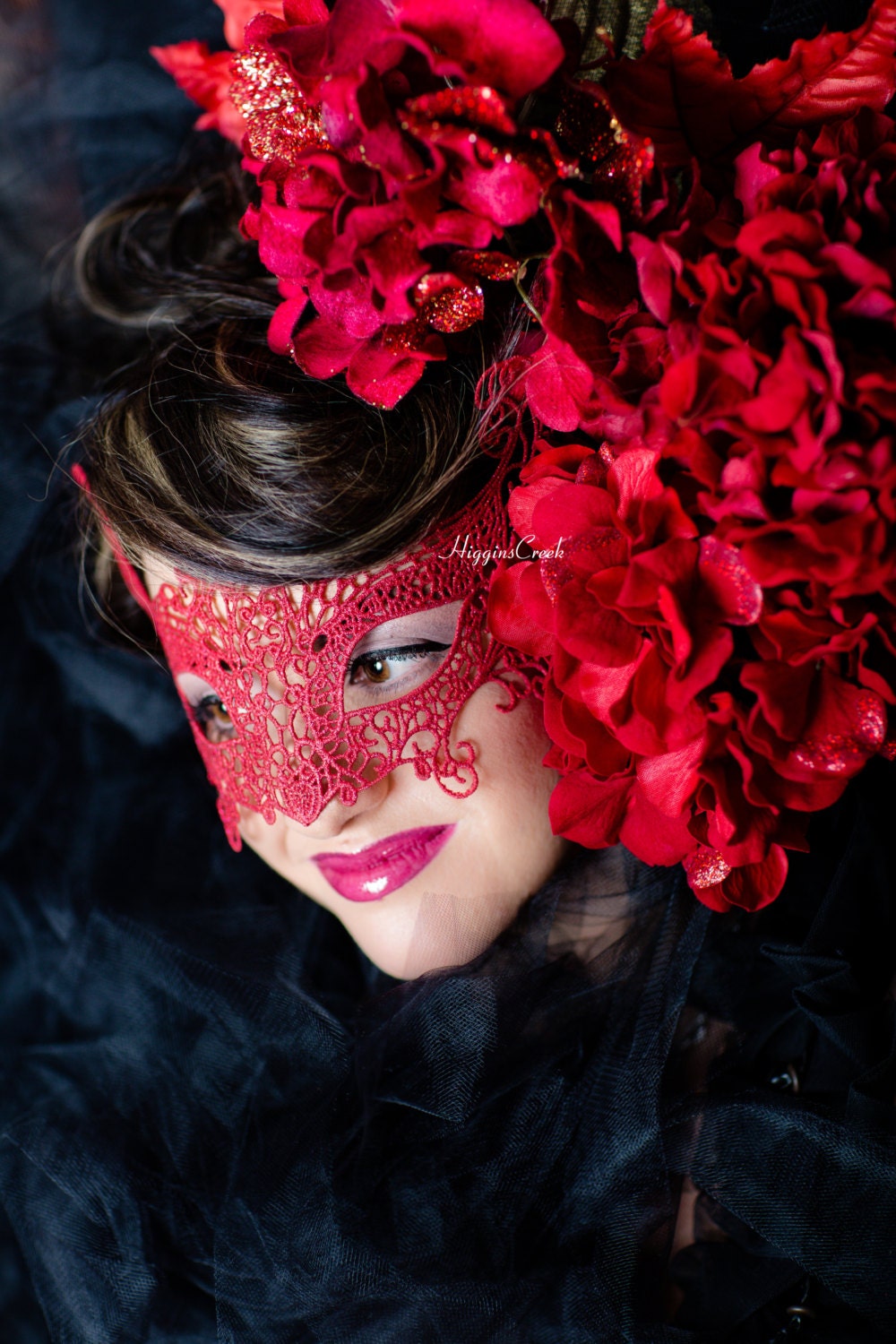 Fox Masquerade Mask Women Mardi Gras Mask Phantom of the - Etsy