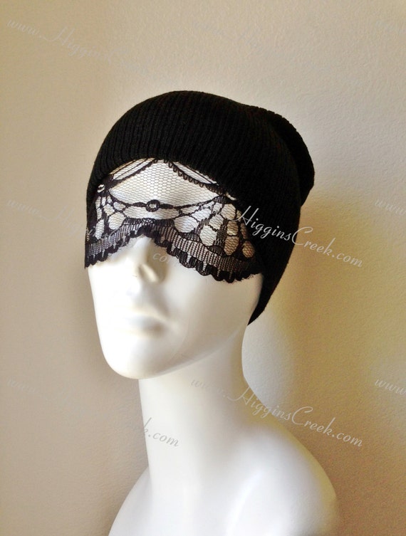 Sexy Beanie Beanie Hat in Hot Pink – motelrocks-com-us main image 2