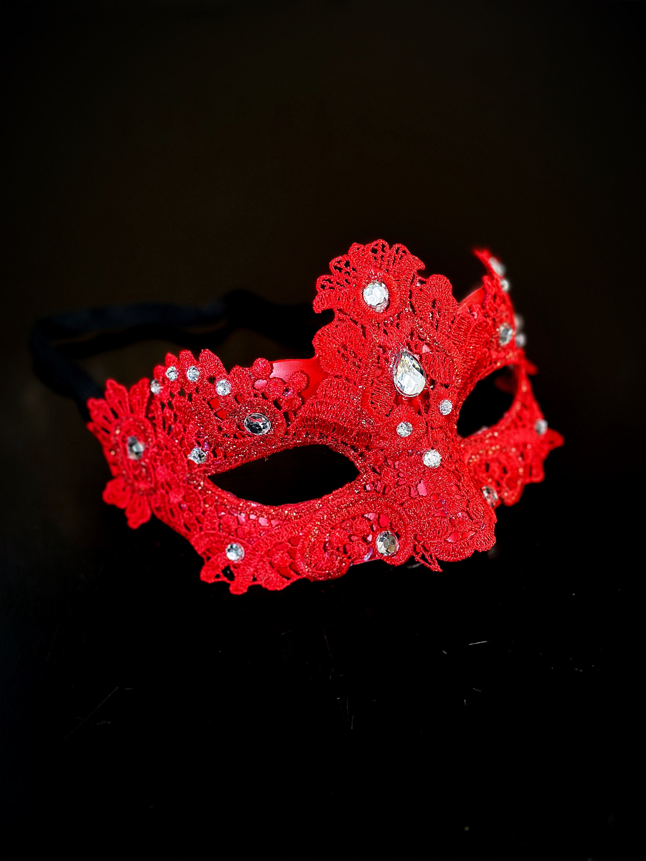 SEC+ 　Masquerade ドロリス 　箔押し Amazon.com: MasqStudio Brocade Lace Masquerade Ball Mask