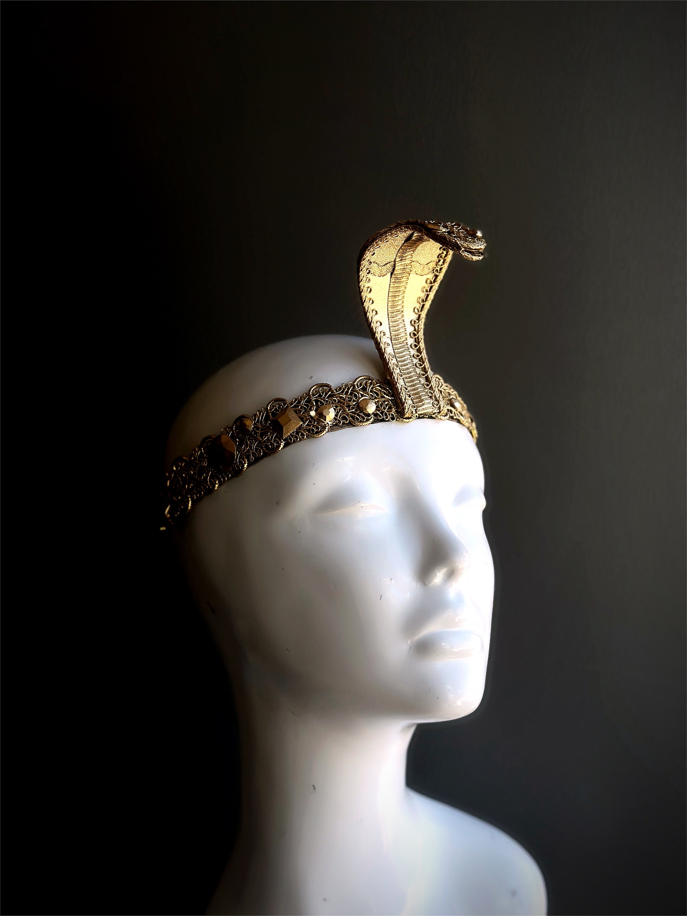 Diadème Méduse Serpents – Accessoire Costume Femme Halloween, Noël, Cosplay – Bandeau Tête Mythologie Grecque