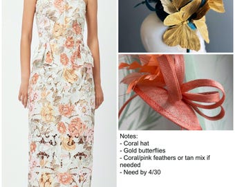 Tocado personalizado para Anita