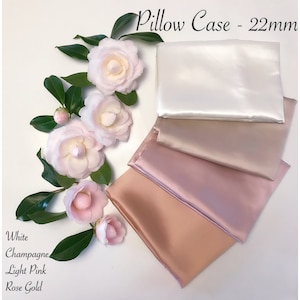 Luxury Silk Pillowcase MULBERRY SILK 22mm bridesmaid gift Silk gifting Silk pillow case mulberry silk pillow