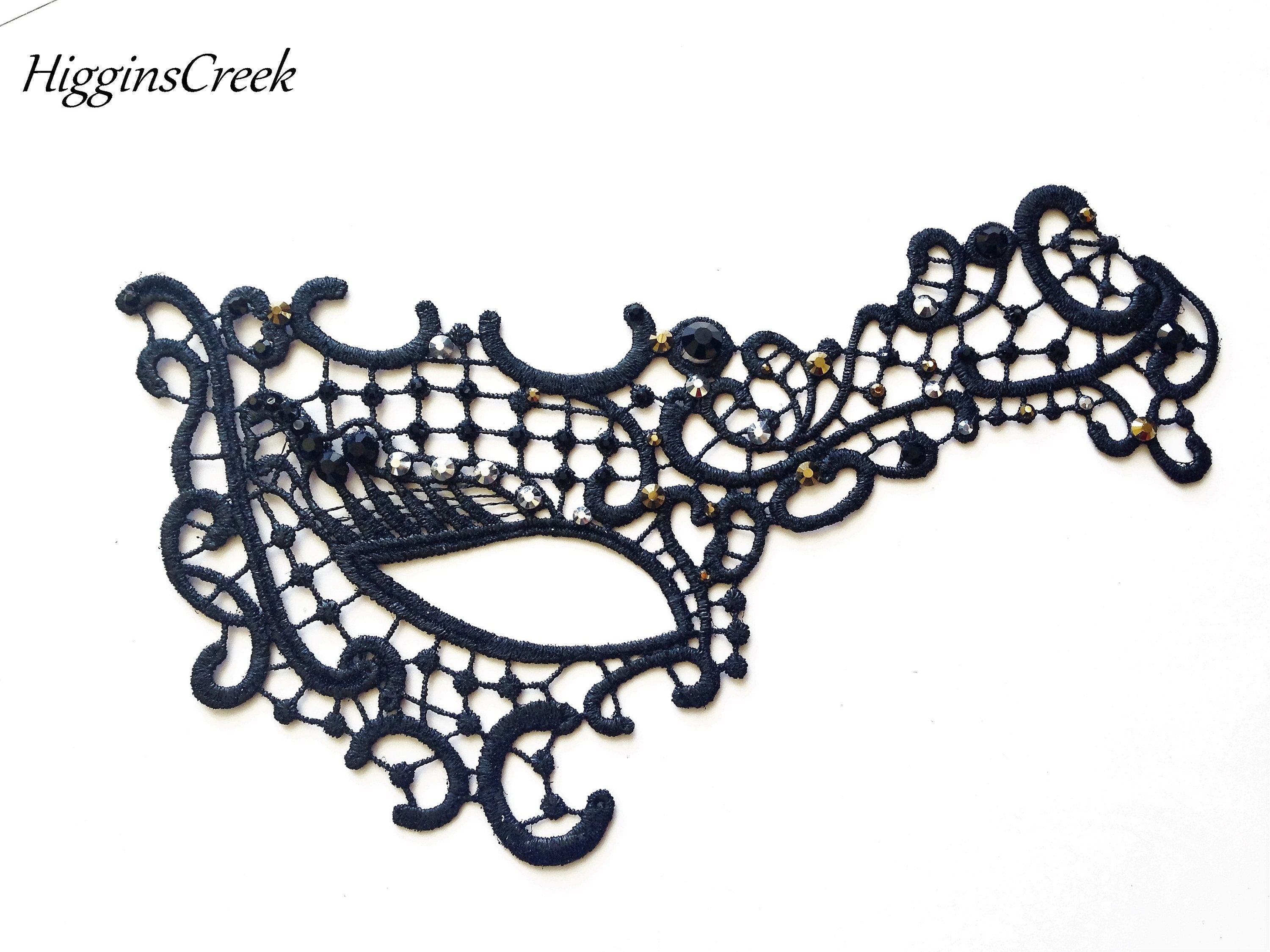 Masquerade Mask Women Lace Venetian Mask Comfortable & Sexy - Etsy UK