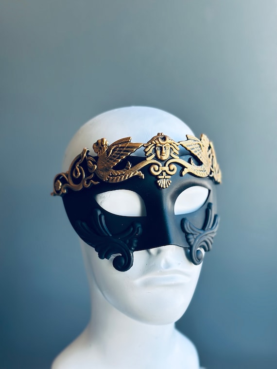 Venezianische Maskerade-Maske Für Damen & Herren – Metall-Design Für Halloween & Bälle