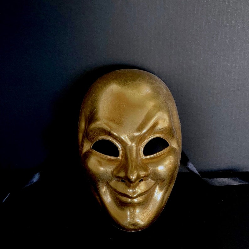 Masquerade Masks DIY Men Joker Mask Mask Commedia Etsy