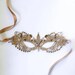 Masquerade Mask women, Rhinestone Eye Mask, Gold Lace Mask, Venetian Ball, Halloween, New Year Party 
