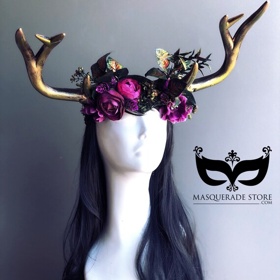 Deer antler headdress discount
